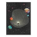 Picture of Abstract Space Poster _GroupedProduct_Rectangle_Portrait_Canvas_Framed_
