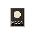 Picture of Moon Typography Poster _GroupedProduct_Rectangle_Portrait_Canvas_Framed_
