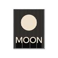 Picture of Moon Typography Poster _GroupedProduct_Rectangle_Portrait_Canvas_Framed_