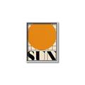 Picture of Sun Typography Poster _GroupedProduct_Rectangle_Portrait_Canvas_Framed_