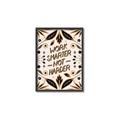 Picture of Work Smarter Not Harder Typography Poster _GroupedProduct_Rectangle_Portrait_Canvas_Framed_