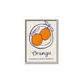 Picture of Food Art - Oranges Valencia Fruit Market _GroupedProduct_Rectangle_Portrait_Canvas_Framed_