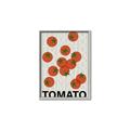 Picture of Tomato Poster _GroupedProduct_Rectangle_Portrait_Canvas_Framed_