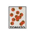 Picture of Tomato Poster _GroupedProduct_Rectangle_Portrait_Canvas_Framed_
