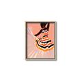 Picture of Dancer & Flourish Poster _GroupedProduct_Rectangle_Portrait_Canvas_Framed_