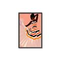 Picture of Dancer & Flourish Poster _GroupedProduct_Rectangle_Portrait_Canvas_Framed_