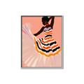 Picture of Dancer & Flourish Poster _GroupedProduct_Rectangle_Portrait_Canvas_Framed_
