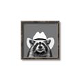 Picture of Wyatt The Cowboy Raccoon _GroupedProduct_Square_Canvas_Framed_