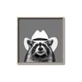 Picture of Wyatt The Cowboy Raccoon _GroupedProduct_Square_Canvas_Framed_