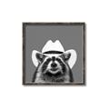Picture of Wyatt The Cowboy Raccoon _GroupedProduct_Square_Canvas_Framed_