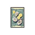 Picture of Oysters Poster _GroupedProduct_Rectangle_Portrait_Canvas_Framed_