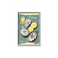 Picture of Oysters Poster _GroupedProduct_Rectangle_Portrait_Canvas_Framed_