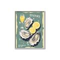 Picture of Oysters Poster _GroupedProduct_Rectangle_Portrait_Canvas_Framed_