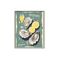 Picture of Oysters Poster _GroupedProduct_Rectangle_Portrait_Canvas_Framed_