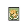 Picture of Caesar Salad Poster _GroupedProduct_Rectangle_Portrait_Canvas_Framed_