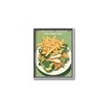 Picture of Caesar Salad Poster _GroupedProduct_Rectangle_Portrait_Canvas_Framed_