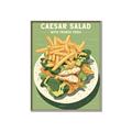 Picture of Caesar Salad Poster _GroupedProduct_Rectangle_Portrait_Canvas_Framed_