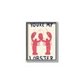 Picture of You are My Lobster Poster _GroupedProduct_Rectangle_Portrait_Canvas_Framed_