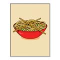 Picture of China Noodles _GroupedProduct_Rectangle_Portrait_Canvas_Framed_