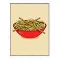 Picture of China Noodles _GroupedProduct_Rectangle_Portrait_Canvas_Framed_