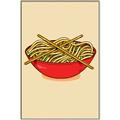 Picture of China Noodles _GroupedProduct_Rectangle_Portrait_Canvas_Framed_