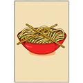 Picture of China Noodles _GroupedProduct_Rectangle_Portrait_Canvas_Framed_