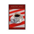 Picture of Americano Coffee _GroupedProduct_Rectangle_Portrait_Canvas_Framed_