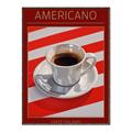 Picture of Americano Coffee _GroupedProduct_Rectangle_Portrait_Canvas_Framed_