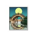 Picture of Japanese Bridge _GroupedProduct_Rectangle_Portrait_Canvas_Framed_