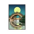 Picture of Japanese Bridge _GroupedProduct_Rectangle_Portrait_Canvas_Framed_