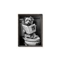 Picture of Potty Pooch _GroupedProduct_Rectangle_Portrait_Canvas_Framed_
