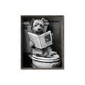 Picture of Potty Pooch _GroupedProduct_Rectangle_Portrait_Canvas_Framed_