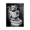 Picture of Potty Pooch _GroupedProduct_Rectangle_Portrait_Canvas_Framed_