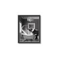 Picture of Joyful Elephant Bath Time _GroupedProduct_Rectangle_Portrait_Canvas_Framed_