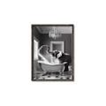 Picture of Joyful Elephant Bath Time _GroupedProduct_Rectangle_Portrait_Canvas_Framed_