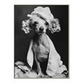 Picture of Spa Day Pooch _GroupedProduct_Rectangle_Portrait_Canvas_Framed_