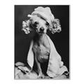 Picture of Spa Day Pooch _GroupedProduct_Rectangle_Portrait_Canvas_Framed_