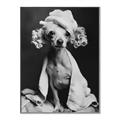 Picture of Spa Day Pooch _GroupedProduct_Rectangle_Portrait_Canvas_Framed_