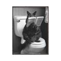 Picture of Kitty Cat Throne Room _GroupedProduct_Rectangle_Portrait_Canvas_Framed_