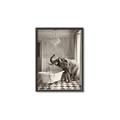 Picture of Luxuary Elephant _GroupedProduct_Rectangle_Portrait_Canvas_Framed_