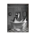 Picture of Penguin Party _GroupedProduct_Rectangle_Portrait_Canvas_Framed_