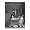 Picture of Penguin Party _GroupedProduct_Rectangle_Portrait_Canvas_Framed_
