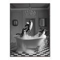 Picture of Penguin Party _GroupedProduct_Rectangle_Portrait_Canvas_Framed_