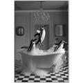 Picture of Penguin Party _GroupedProduct_Rectangle_Portrait_Canvas_Framed_