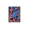 Picture of Tentacle Whirl Poster _GroupedProduct_Rectangle_Portrait_Canvas_Framed_