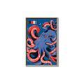 Picture of Tentacle Whirl Poster _GroupedProduct_Rectangle_Portrait_Canvas_Framed_