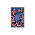 Picture of Tentacle Whirl Poster _GroupedProduct_Rectangle_Portrait_Canvas_Framed_