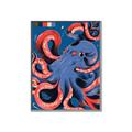 Picture of Tentacle Whirl Poster _GroupedProduct_Rectangle_Portrait_Canvas_Framed_