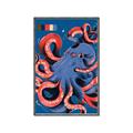 Picture of Tentacle Whirl Poster _GroupedProduct_Rectangle_Portrait_Canvas_Framed_