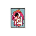 Picture of Space Explorer Poster _GroupedProduct_Rectangle_Portrait_Canvas_Framed_